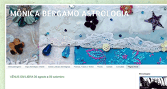 Desktop Screenshot of monicabergamoastrologia.com